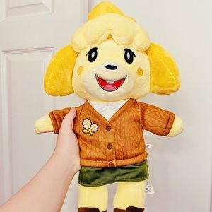 Isabelle animal crossing build a bear!